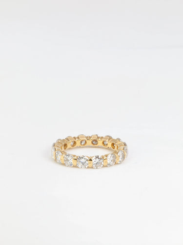 Bague Alliance américaine 16 diamants 58 Facettes 609