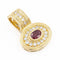 Pendentif Pendentif Or jaune Rubis 58 Facettes 2057908CN