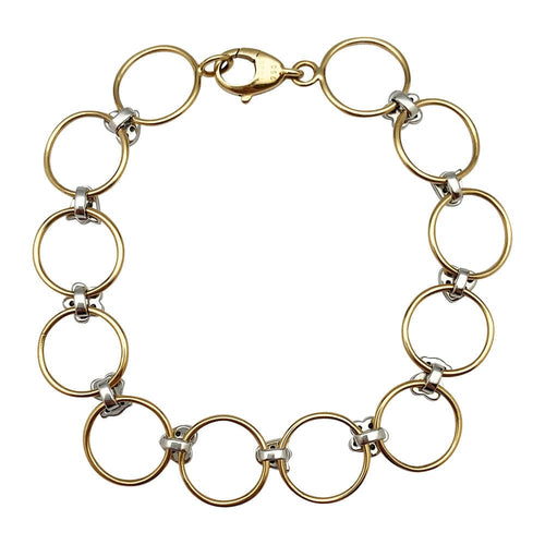 Bracelet Bracelet Tous or jaune et blanc. 58 Facettes 30338