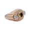 Bague 56 Bague vintage or rose, citrine et diamants. 58 Facettes 32368