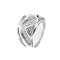 Bague 53 Bague bandeau diamants 58 Facettes 6738