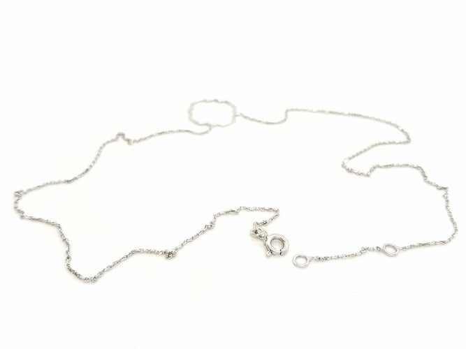 Collier Collier Transparence Or blanc 58 Facettes 578908RV