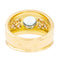 Bague 53 Bague Bandeau Or jaune Topaze 58 Facettes 2381953CN