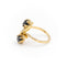 Bague 57.5 Bague Toi & Moi Or jaune Saphir 58 Facettes 2004427CN