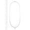 Collier Collier Or blanc Diamants 58 Facettes 32630