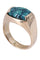 Bague CHEVALIÈRE TURQUOISE 58 Facettes 064911