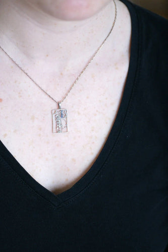 Pendentif Breloque Pierrot Art Déco saphirs et diamants 58 Facettes