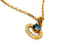 Collier Collier Chaîne + pendentif Or jaune Aigue Marine 58 Facettes 1414831CD