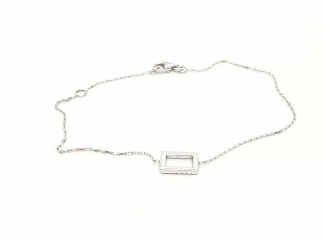 Bracelet Bracelet Or blanc Diamant 58 Facettes 579196RV