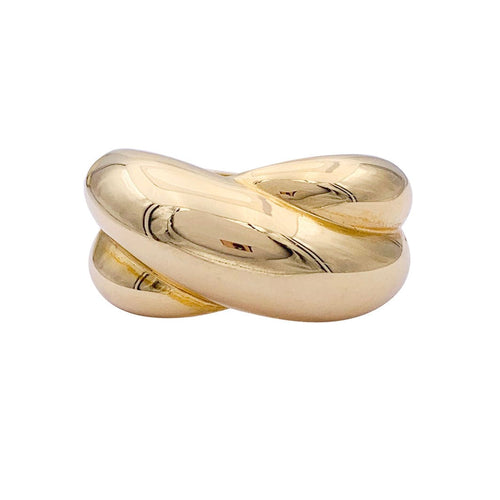 Bague 51 Bague vintage Cartier, "Colisée", or jaune. 58 Facettes 33039