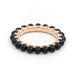 Bague 53 Ginette NY Bague Alliance Maria Or rose Onyx 58 Facettes 2394106CN
