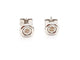 Boucles d'oreilles Boucles d'oreilles Puces Or blanc Diamant 58 Facettes 06446CD