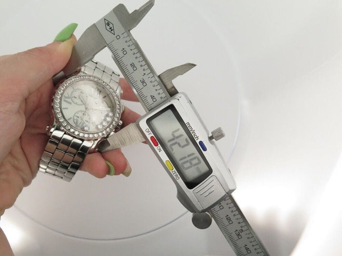 Montre montre CHOPARD happy sport 228506-2005 quartz 42mm nacre acier 58 Facettes 236388