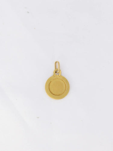 Pendentif Médaille Augis Or jaune signe du Zodiac Lion 58 Facettes J237