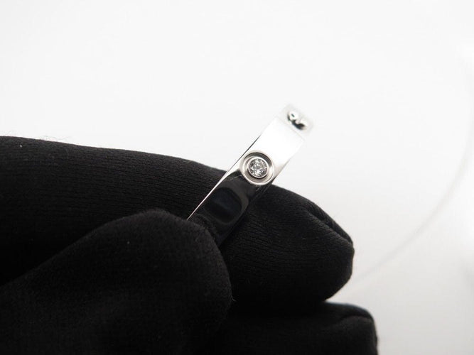 Bracelet bracelet CARTIER love 17cm or gris 18k diamants 1ct 58 Facettes 254957