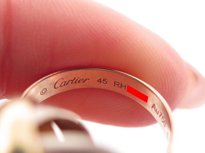 Bague 45 bague CARTIER trinity 3 ors 58 Facettes 257668