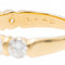 Bague 53 Bague Demi alliance Or jaune Diamant 58 Facettes 2686083CN