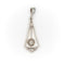 Pendentif Pendentif Art déco Or blanc Diamant 58 Facettes 2024923CN