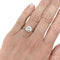 Bague 53 Solitaire platine et diamant, 2,23 carats. 58 Facettes 31441