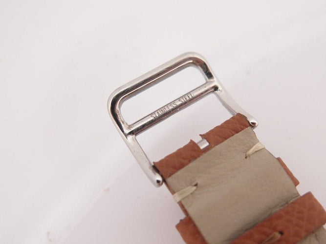 Montre montre HERMES arceau quartz 33 mm or & acier 58 Facettes 254345