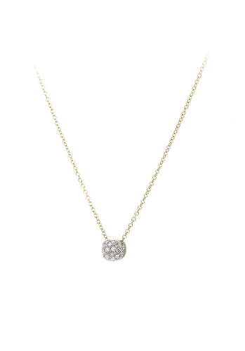 Collier Collier POMELLATO Nudo Solitaire en Or Blanc 750/1000, Or Rose 750/1000 58 Facettes 61830-57655