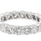 Bague 52 Bague Alliance américaine Or blanc Diamant 58 Facettes 2601194CN