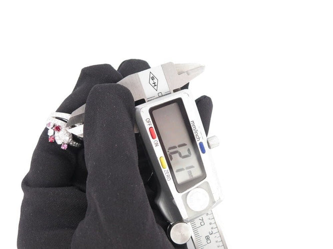 Bague 55 bague CHAUMET bee my love or blanc 18k diamant 1.1ct diamond 55 58 Facettes 250945