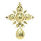 Pendentif Croix en or et diamants 58 Facettes 07162-0181
