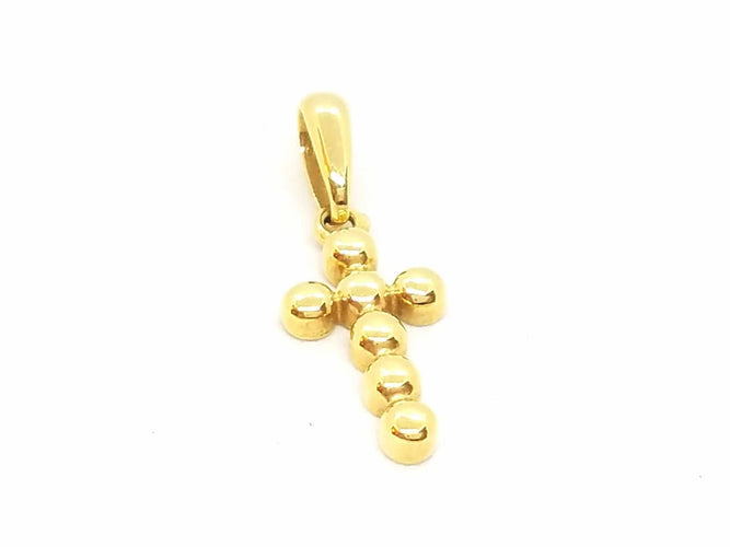 Pendentif Pendentif Croix Or jaune 58 Facettes 06556CD