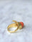 Bague Bague clou or et corail 58 Facettes
