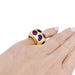 Bague 46 Bague Chanel "Chevalière" or jaune, pierres de couleur. 58 Facettes 33548