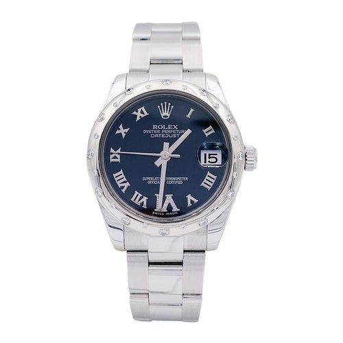Montre Montre Rolex, "Oyster Perpetual Datejust", acier, diamants. 58 Facettes 33179