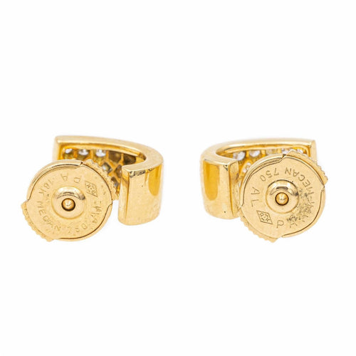 Boucles d'oreilles Boucles d'oreilles Or jaune Diamant 58 Facettes 2238630CN