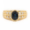 Bague 53 Bague Or jaune Saphir 58 Facettes 2220295CN
