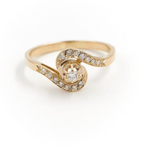 Bague 64 Bague Solitaire Or jaune Diamant 58 Facettes 1649331CN