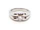 Bague 54 Bague Solitaire Or blanc Diamant 58 Facettes 06328CD