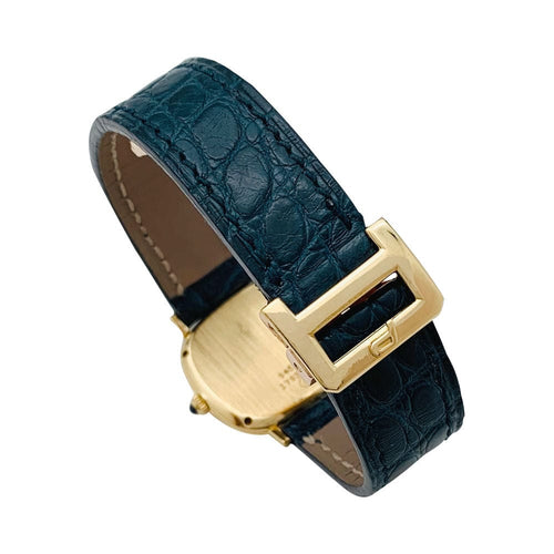 Montre Montre Piaget en or jaune, cuir. 58 Facettes 29410