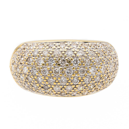 Bague 55 Bague Bombée Or jaune Diamant 58 Facettes 2688002CN