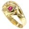 Bague 54 Bague rubis et diamants 58 Facettes 13323-0105