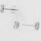 Boucles d'oreilles Puces d'oreilles émeraudes diamants 58 Facettes 21-513