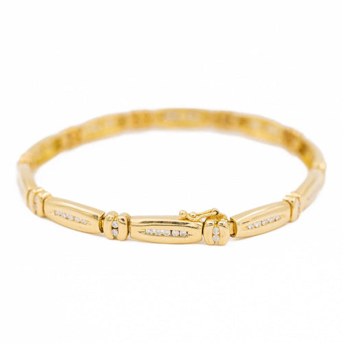 Bracelet Bracelet Or jaune Diamant 58 Facettes 2314034CN