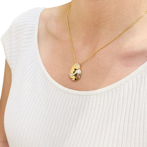 Collier Collier Fred x Miroslav Brozek, "Le Couple", deux ors. 58 Facettes 32385