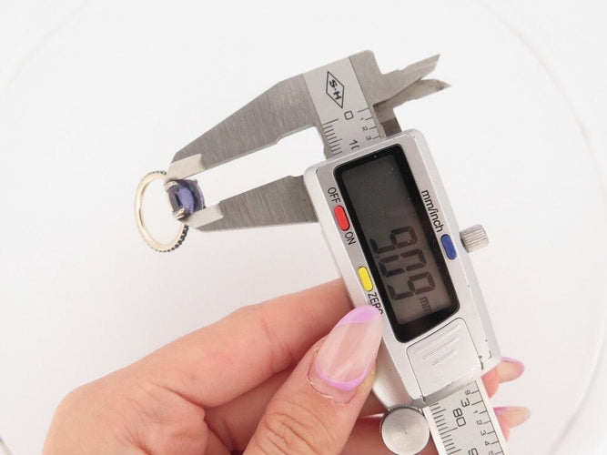 Bague 53 bague POMELLATO baby 53 diamants bleus et iolite or jaune 18k 58 Facettes 254342