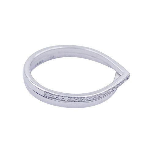 Bague 55 Bague Repossi, "Antifer", or blanc, diamants. 58 Facettes 32394