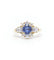 Bague Bague Marguerite Saphir Et Diamants 58 Facettes 200143R