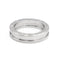 Bague 54 Bulgari Bague B.Zéro1 Or blanc 58 Facettes 1884033CN