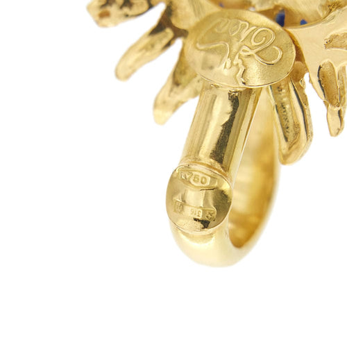 Pendentif Ciondolo sole con zaffiri 58 Facettes 33075