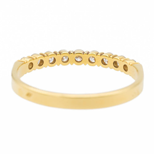 Bague 55 Bague Alliance Or jaune Diamant 58 Facettes 578391CD