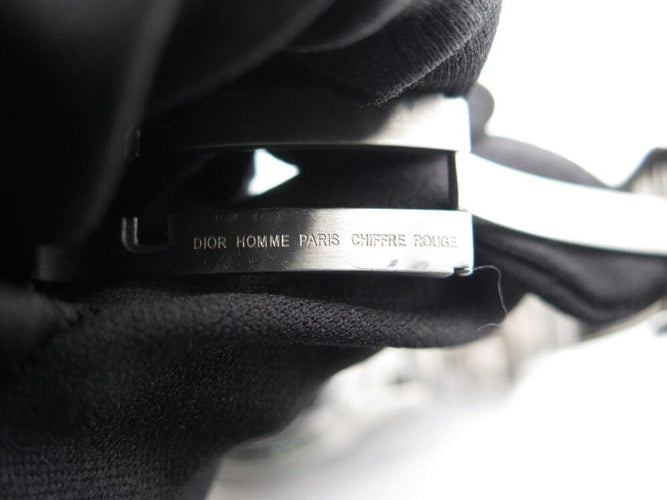 Montre montre DIOR HOMME chiffre rouge a03 084510 36 mm automatique acier 58 Facettes 252451