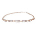 Collier Collier Messika, "Choker Move Link Multi", or rose, diamants. 58 Facettes 32646